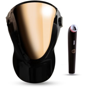 PALSAR7 Exclusive Set Professional LED Mask & Galvanic Iron set la un preț mai avantajos Black/Gold - imagine 2